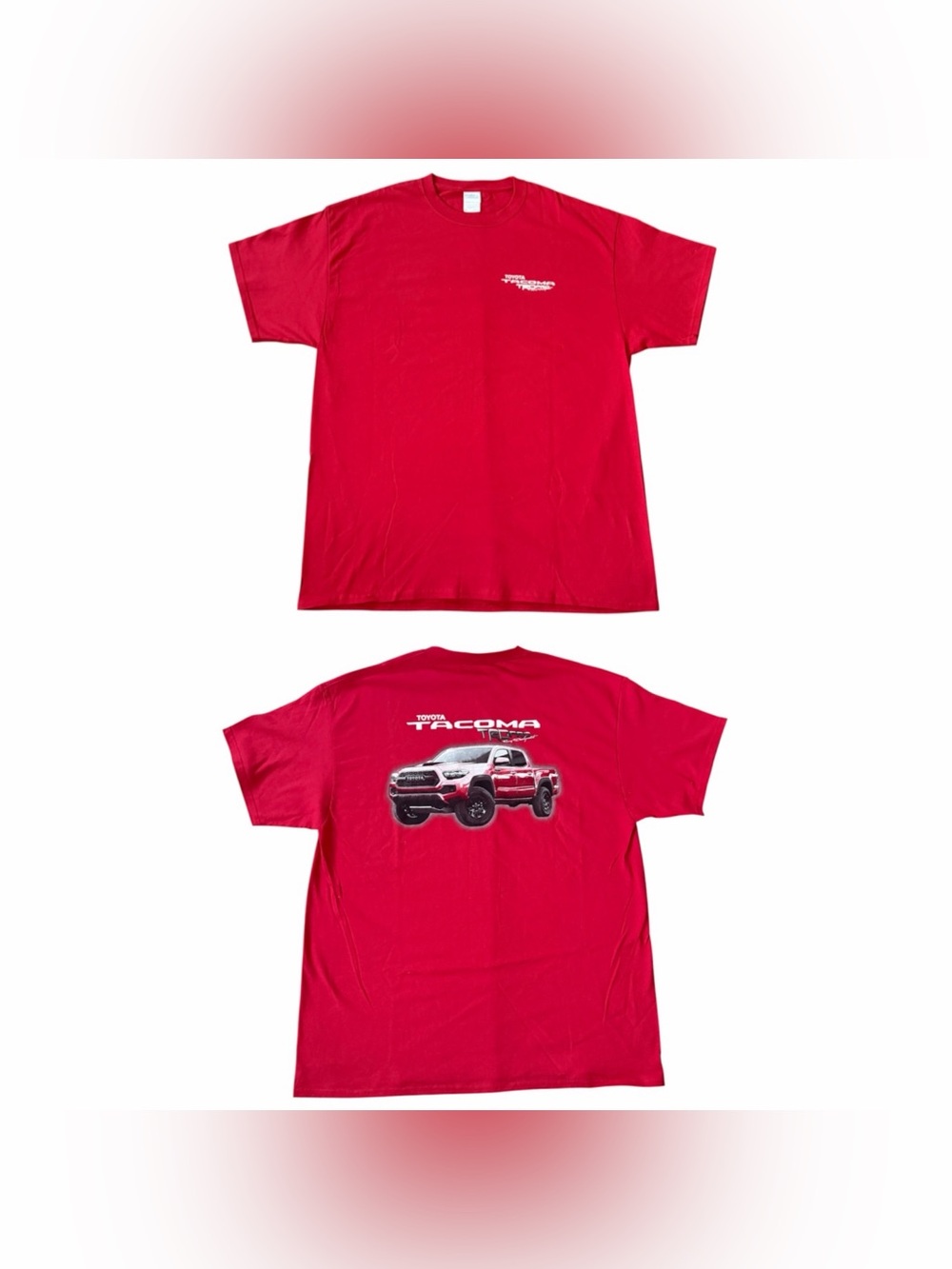 TRD Toyota Racing Development Tacoma Pro Truck T Shirt Adult Sz XL Red Brand NEW